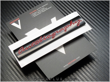 Land Rover Autobiography Bagaj Yazı Logo Amblem