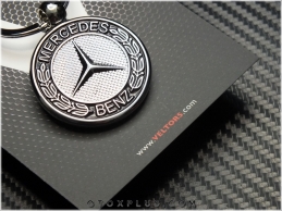 Mercedes Logo Amblem Krom Mercedes Anahtarlık