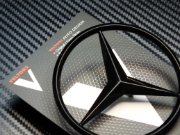 Mercedes W204 C Class Black / Siyah Bagaj Yıldız Logo Amblem Mercedes W204 C Class Black / Siyah Bagaj Yıldız Logo Amblem