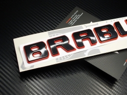 Mercedes Yeni Tip BRABUS Bagaj Yazı Logo Amblem