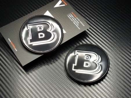 Mercedes Brabus Araç Yan Brabus Logo Amblem Seti