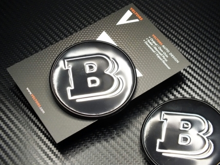 Mercedes Brabus Araç Yan Brabus Logo Amblem Seti