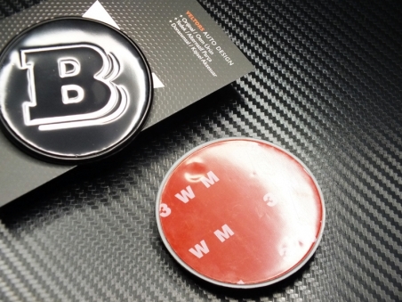 Mercedes Brabus Araç Yan Brabus Logo Amblem Seti