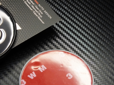 Mercedes Brabus Araç Yan Brabus Logo Amblem Seti