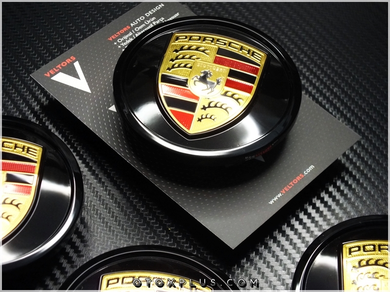 Porsche Logo Amblem Black / Siyah Yeni Tip Jant Göbeği Göbek Kapak Porsche Logo Amblem Black / Siyah Yeni Tip Jant Göbeği Göbek Kapak