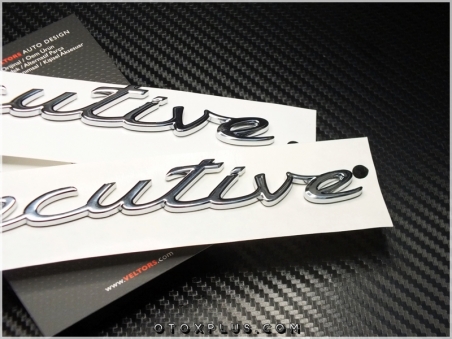 Porsche executive Logo Amblem Seti