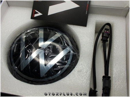 VW Golf 8 Led Ön Izgara Logo Amblem