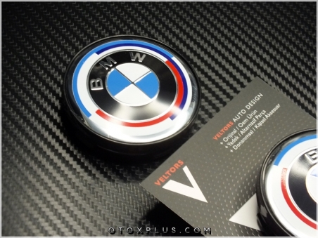 BMW 50. Yıl Jant Göbeği Jant BMW Göbek Kapak Seti / Replika Jantlar