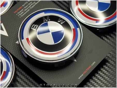 BMW 50. Yıl Jant Göbeği Jant Göbek Kapak Seti