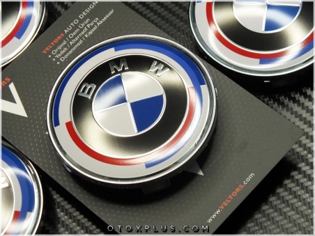 BMW 50. Yıl Jant Göbeği Jant Göbek Kapak Seti