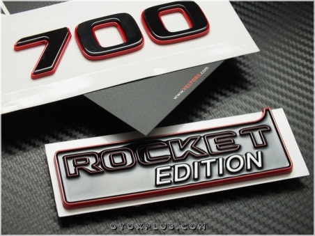 Mercedes BRABUS 700 ROCKET Yazı Logo Amblem