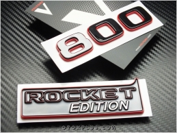Mercedes BRABUS 800 ROCKET Yazı Logo Amblem