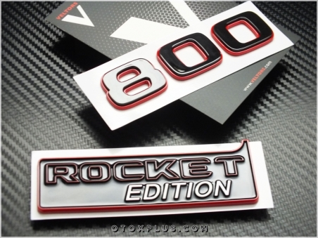 Mercedes BRABUS 800 ROCKET Yazı Logo Amblem