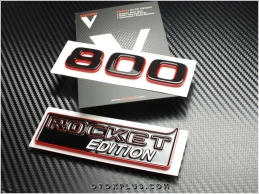 Mercedes BRABUS 800 ROCKET Yazı Logo Amblem