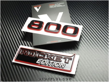 Mercedes BRABUS 800 ROCKET Yazı Logo Amblem