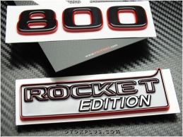 Mercedes BRABUS 800 ROCKET Yazı Logo Amblem