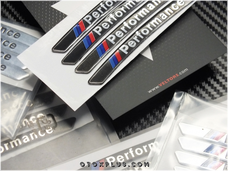 BMW M Performance Jant Logo Amblem Seti