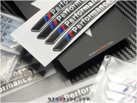 BMW M Performance Jant Logo Amblem Seti