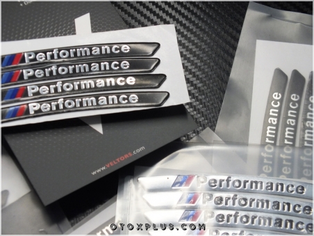 BMW M Performance Jant Logo Amblem Seti