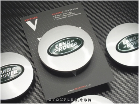 Land Rover Yeşil Logo Jant Göbeği Kapak Logo Amblem Seti