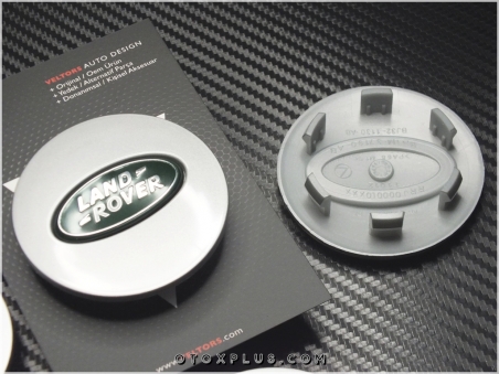 Land Rover Yeşil Logo Jant Göbeği Kapak Logo Amblem Seti