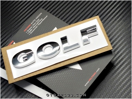 VW Golf Bagaj Yazı Logo Amblem