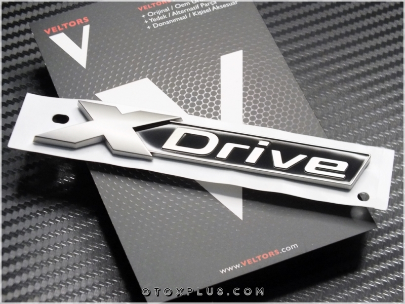 BMW M Serisi Orijinal Yeni Tip X Drive Logo Amblem BMW M Serisi Orijinal Yeni Tip X Drive Logo Amblem