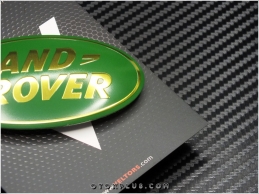 Land Rover Ön Izgara Panjur Land Rover Logo Amblem