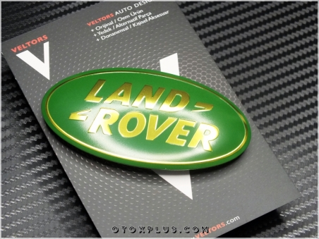 Land Rover Ön Izgara Panjur Land Rover Logo Amblem
