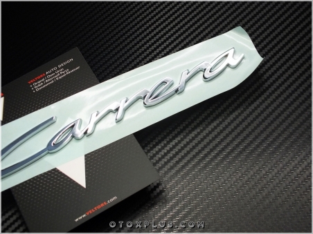 Porsche Siyah / Black Cayenne S Bagaj Yazı Cayenne S Logo Amblem