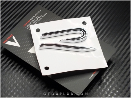 VW R Line R Yeni Tip Bagaj Yazı R Logo Amblem