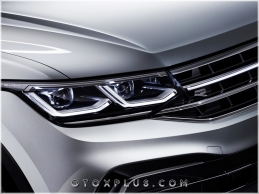 VW Tiguan Ön Izgara Yeni Tip R Line R Yazı R Logo Amblem