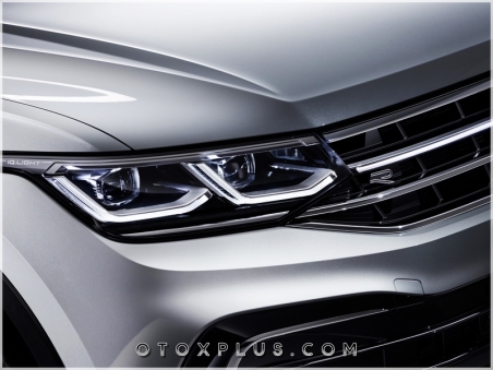 VW Tiguan Ön Izgara Yeni Tip R Line R Yazı R Logo Amblem