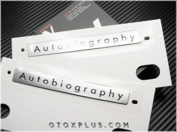 Range Rover Yan Autobiography Logo Amblem Seti