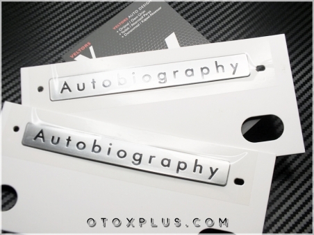 Range Rover Yan Autobiography Logo Amblem Seti