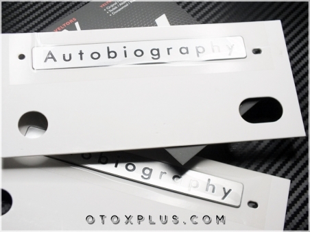 Range Rover Yan Autobiography Logo Amblem Seti