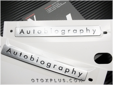 Range Rover Yan Autobiography Logo Amblem Seti