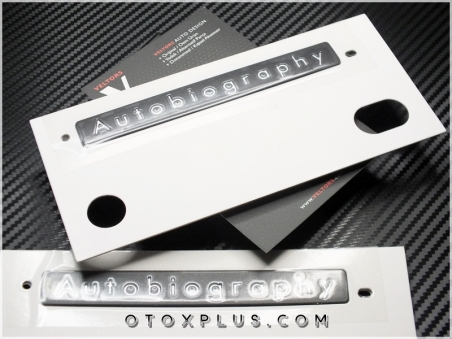 Range Rover Yan Siyah / Black Autobiography Logo Amblem Seti