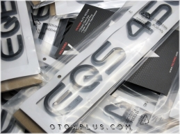 Mercedes EQA / EQB / EQC / EQE / EQS Black / Siyah Yazı Logo Amblem Mercedes EQA / EQB / EQC / EQE / EQS Black / Siyah Yazı Logo Amblem