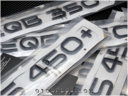 Mercedes EQA / EQB / EQC / EQE / EQS Black / Siyah Yazı Logo Amblem Mercedes EQA / EQB / EQC / EQE / EQS Black / Siyah Yazı Logo Amblem