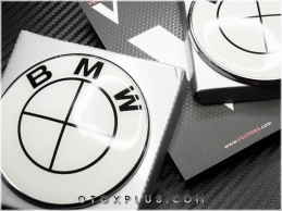 BMW Ön Kaput Arka Bagaj Fildişi BMW Logo Amblem Seti BMW Ön Kaput Arka Bagaj Fildişi BMW Logo Amblem Seti