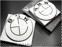 BMW Ön Kaput Arka Bagaj Fildişi BMW Logo Amblem Seti BMW Ön Kaput Arka Bagaj Fildişi BMW Logo Amblem Seti