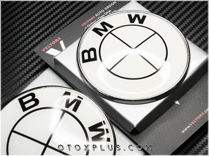 BMW Ön Kaput Arka Bagaj Fildişi BMW Logo Amblem Seti BMW Ön Kaput Arka Bagaj Fildişi BMW Logo Amblem Seti