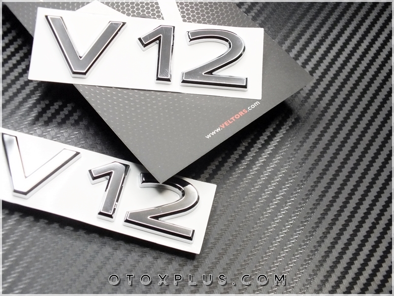 Mercedes Yeni Nesil MAYBACH V12 Yan Logo Amblem Seti