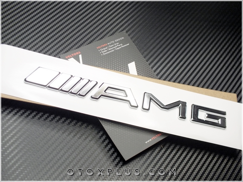 Mercedes AMG Bagaj Yazı Logo Amblem