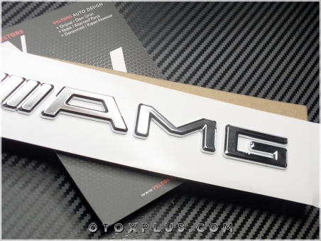 Mercedes AMG Bagaj Yazı Logo Amblem
