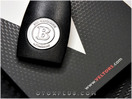 Mercedes Brabus Logo Amblem Anahtar Kumanda Kabı Eklenti