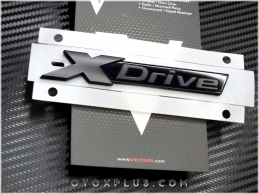 BMW Black / Siyah Yeni Tip M XDrive - X Drive Bagaj Logo Amblem