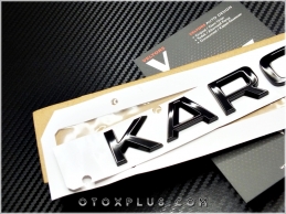 Skoda Parlak Siyah / Piano Black KAROQ Bagaj Yazı Logo Amblem Skoda Parlak Siyah / Piano Black KAROQ Bagaj Yazı Logo Amblem