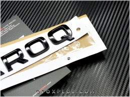 Skoda Parlak Siyah / Piano Black KAROQ Bagaj Yazı Logo Amblem Skoda Parlak Siyah / Piano Black KAROQ Bagaj Yazı Logo Amblem